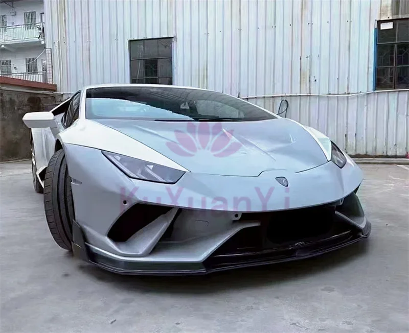 

Используется для модификации Lamborghini Huracan LP610 580, P-образный кованый передний бампер из углеродного волокна, комплект передней губы в стиле V