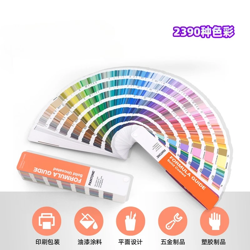 1 unidad 2022 nueva versión legal de tarjeta estándar internacional PANTONE papel Offset mate sin recubrimiento Color U 2390 colores GP1601B-U