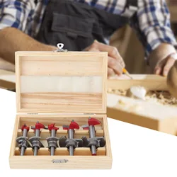Forstner Bohrer Set Holzbearbeitung Lochsäge Holzschneider 15/20/25/30/35mm Forstner Bit Lochsäge Bohrer Forstner Bohrer