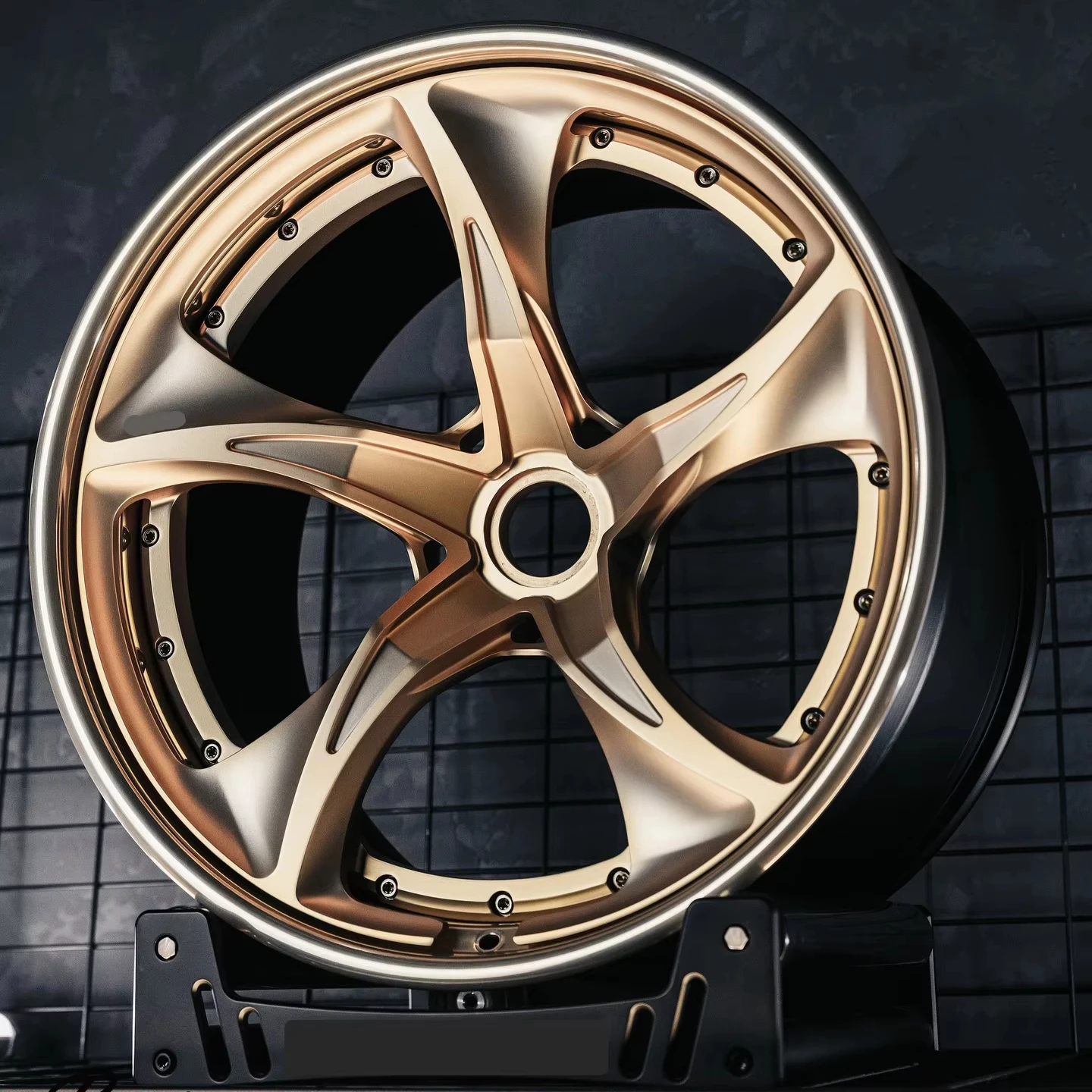 

Customized 22 Inch Forged Alloy Racing Wheel Blank High Performance 5x112 2-Piece Rims For BMW G30 F30 F10