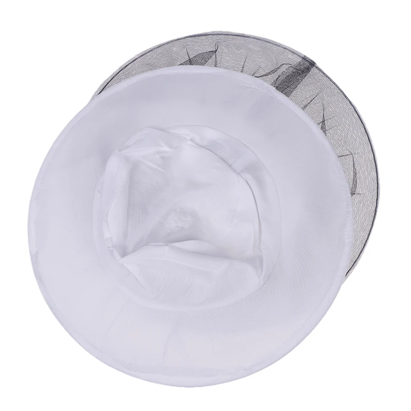 Beekeeping Anti-Bee Hat With Mesh Veil Breathable Protective Mask Beekeeper Safety Tool view 2