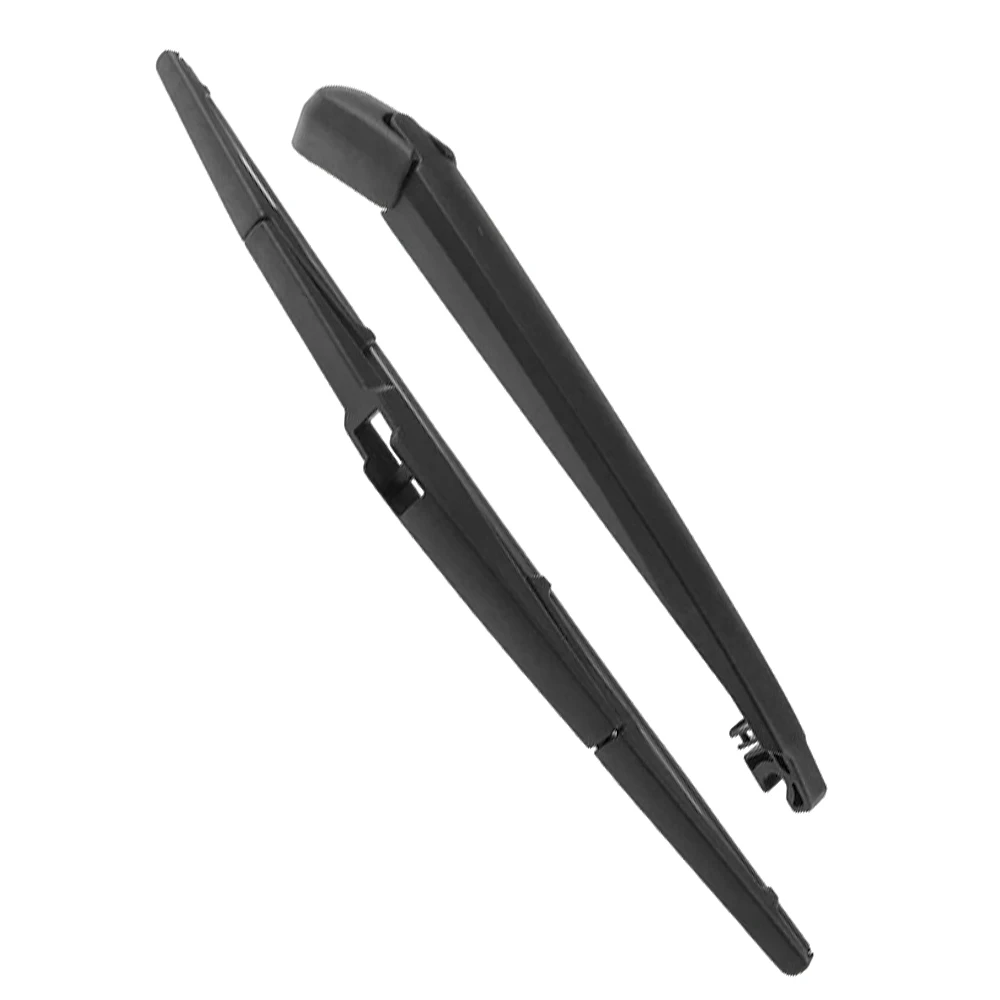 Black Rear Window Windscreen Windshield Wiper Blade Arm Set Fit for Mazda Speed 3 Hatchback 2010 2011 2012