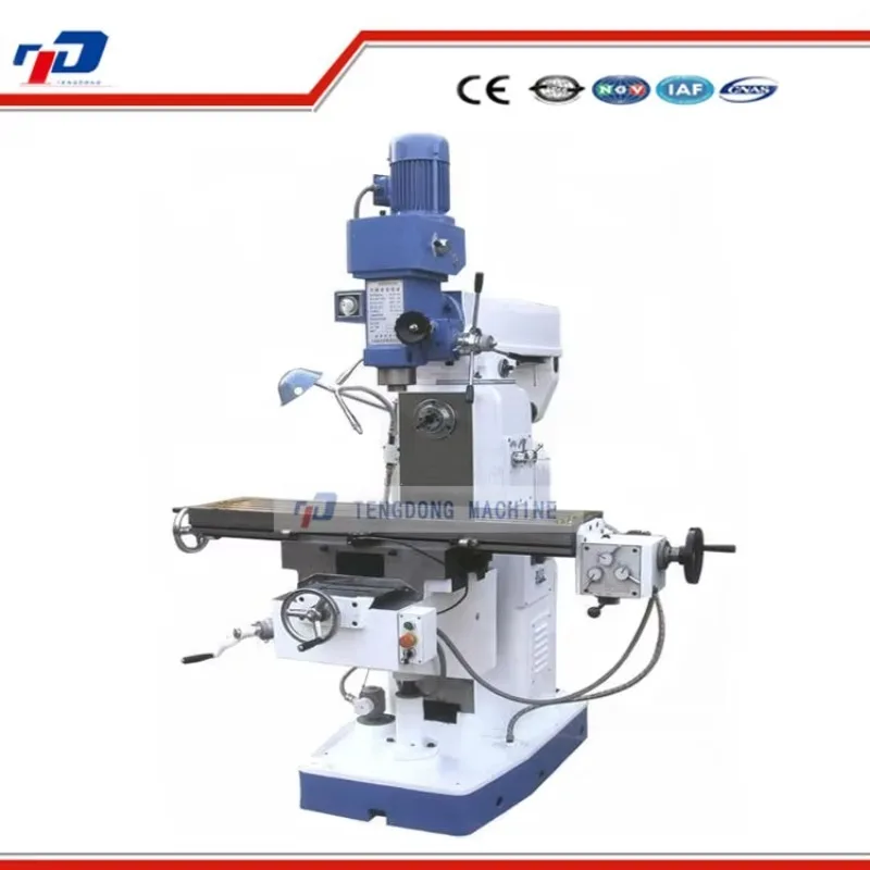 Vertical X/Y Axis Auto Feed Lifting Table ZX6350D High Medium Duty Drilling Milling Machine R8 Spindle 220/380V