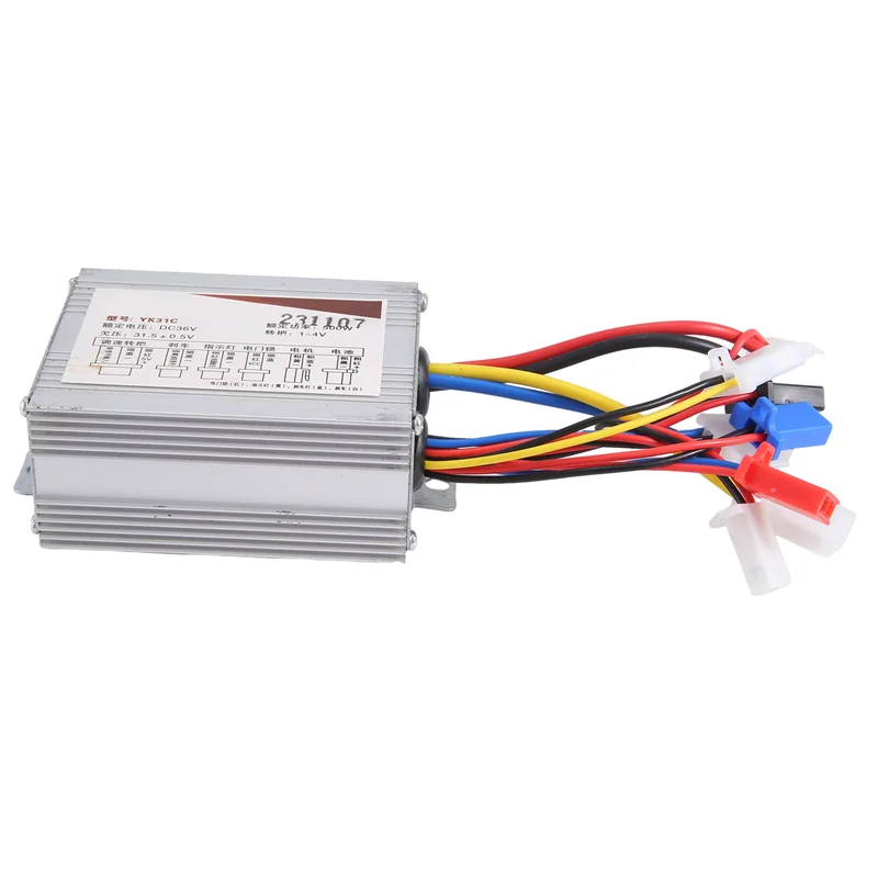 Motor controlador cepillado para patinete eléctrico MAKE-500W + empuñadura giratoria del acelerador para bicicleta eléctrica