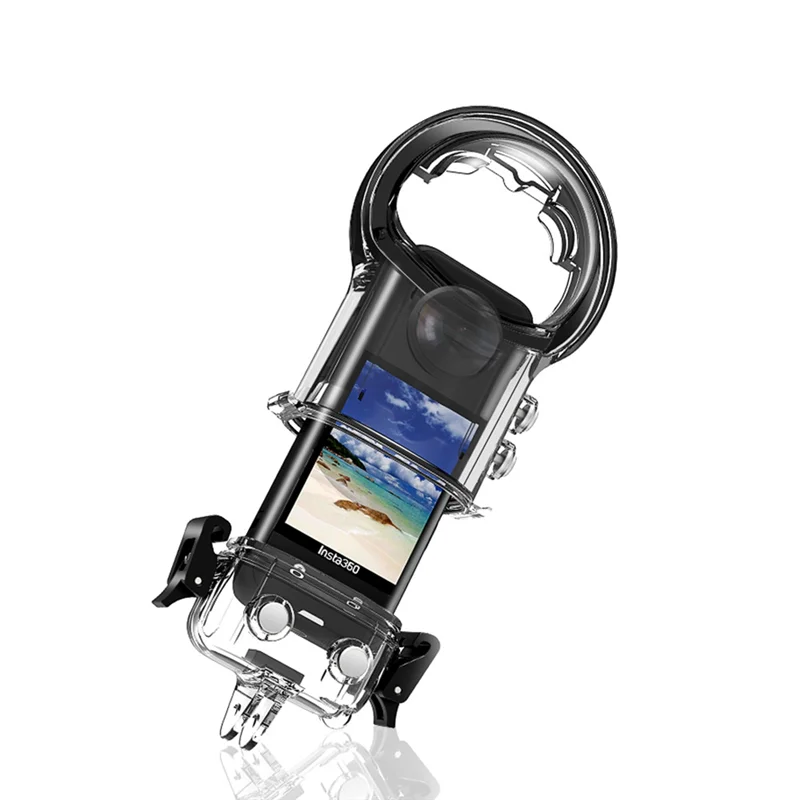 【Must-Haves】Diving Case Forinsta360 X4 Underwater Diving Case Insta360 X4 Camera Protective Anti-Scratch Diving Shell