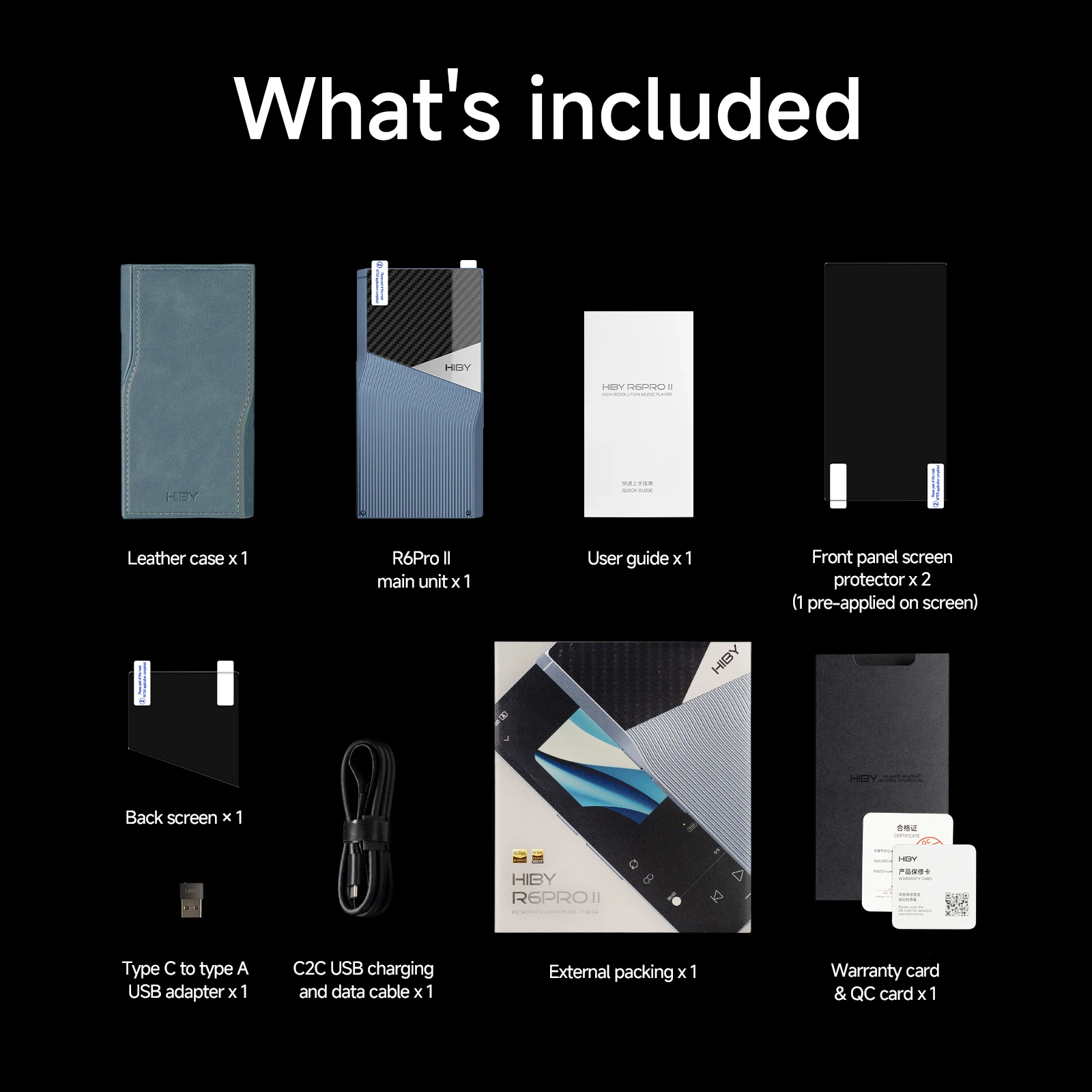 HiBy R6 Pro II / R6 Pro GEN 2 2025 مشغل موسيقى HiFi Audio USB DAC سماعة AMP CS4308P * 2 632mW 128GB أندرويد 12 DSD512 MQA 16X