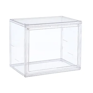 Üç Katlı Akrilik Vitrin rafı, merdiven şeffaf, el sanatları, Anime, model, araba, kutu, panjur kutusu, saklama kutusu, takı sıralama, 1 adet 8 büyük satış, nakliye kutuları-no. 5