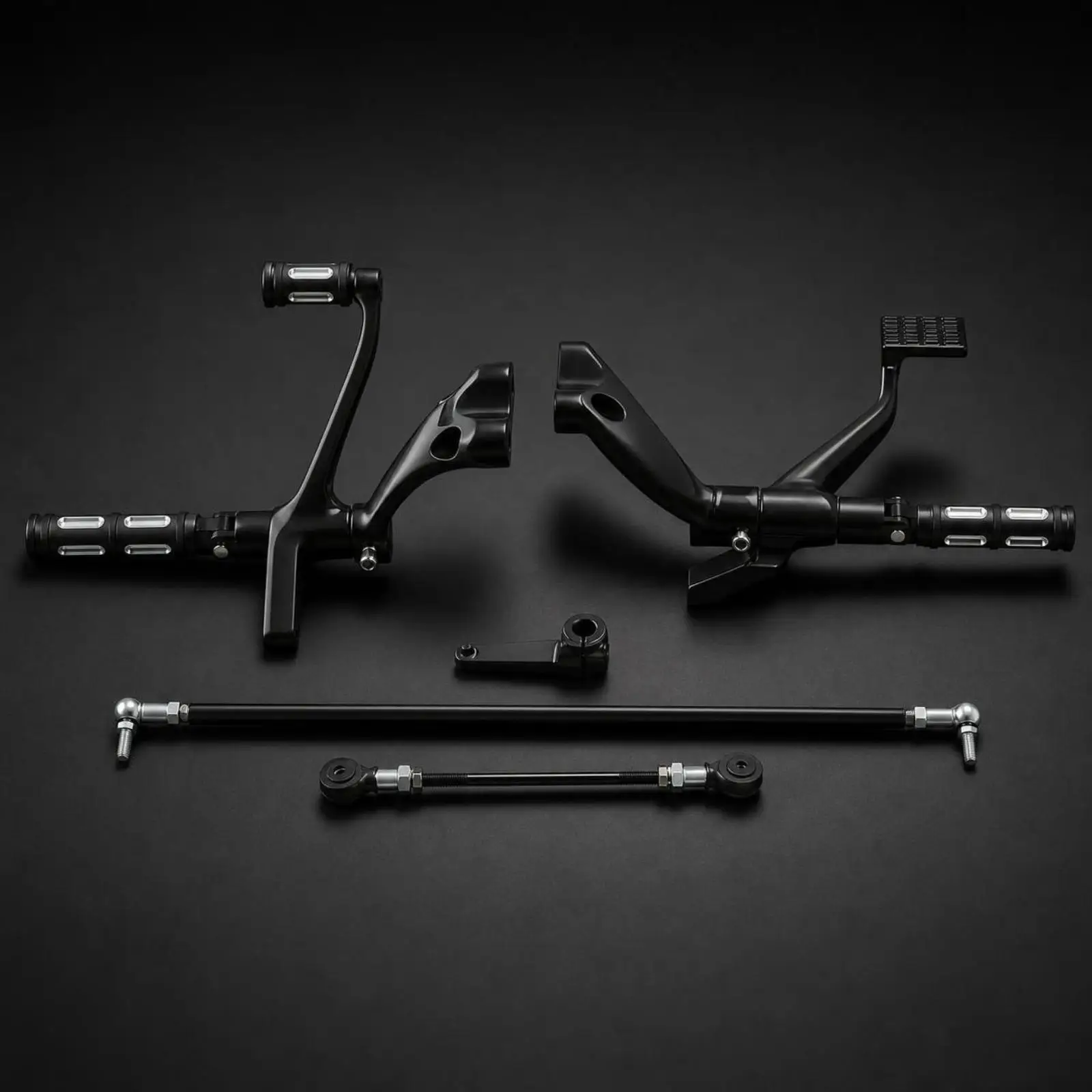 Forward Foot Controls with Floorboards | Cruiser, Black, Forward Controls with Floorboards