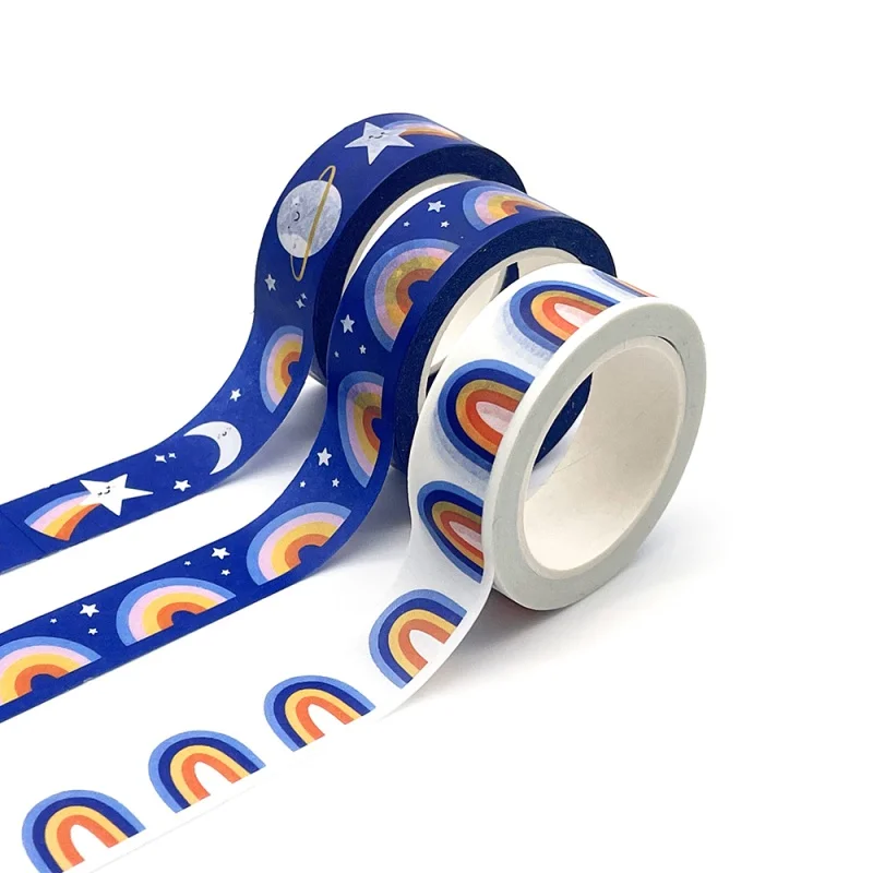 Customized productWholesale custom printed Washi tapes Personalized design lovely pattern Indian Washi tape