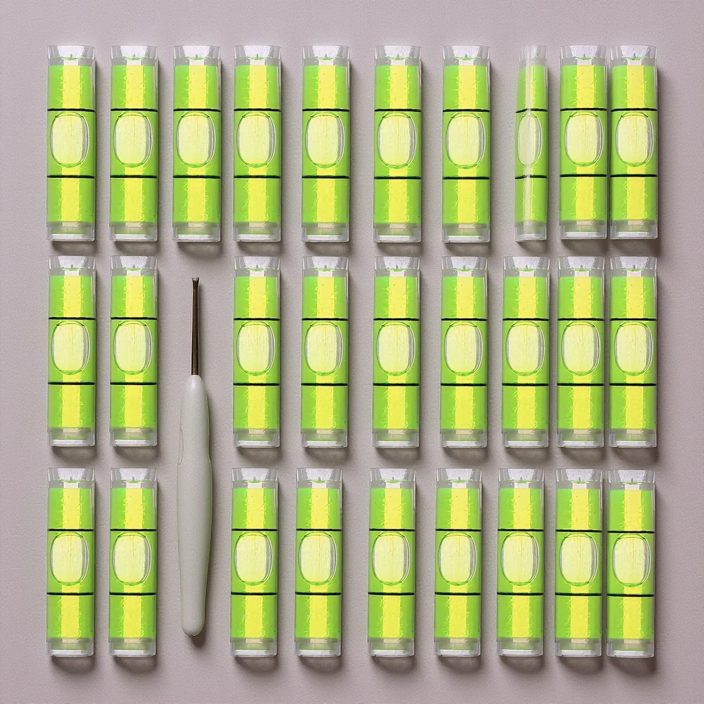 50 pezzi mini strumento piccoli livelli a bolla righello orizzontale ad alta precisione strumenti di misurazione immagine linea di corde di livello appeso