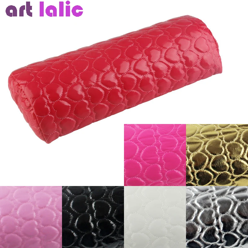 Hand Arm Rests Semicircle Cushion Pillow Nail Art Design Manicure Care Optional Color Beauty Salon Tool