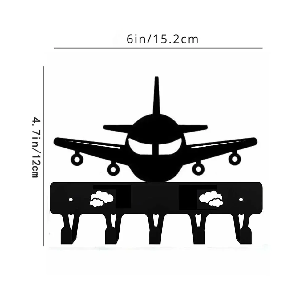 CIFbuy Vintage Tractor Metal Wall Art Key Rack Silhouette Decor for Home Living Room Bedroom Office Hanging Sign Iron Gift