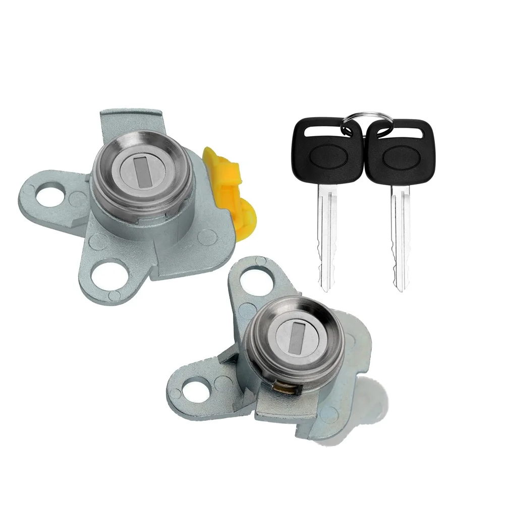 

Replacement Key Set Door Lock Cylinder For Chevy Prizm Repair Compatible 1998-2002 Direct Fit Installation For 1998-2002 Models