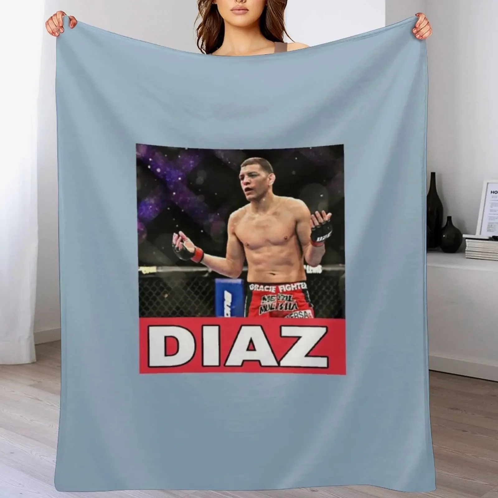 NICK DIAZ 209 nick Throw Blanket Blankets Sofas Of Decoration Flannel Cute Blankets