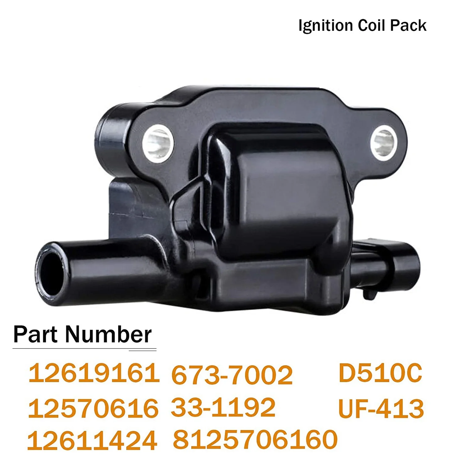 Car Ignition Coil for Cadillac Chevrolet GMC Pontiac V8 Engine Replace Part Number:12669351 12619161