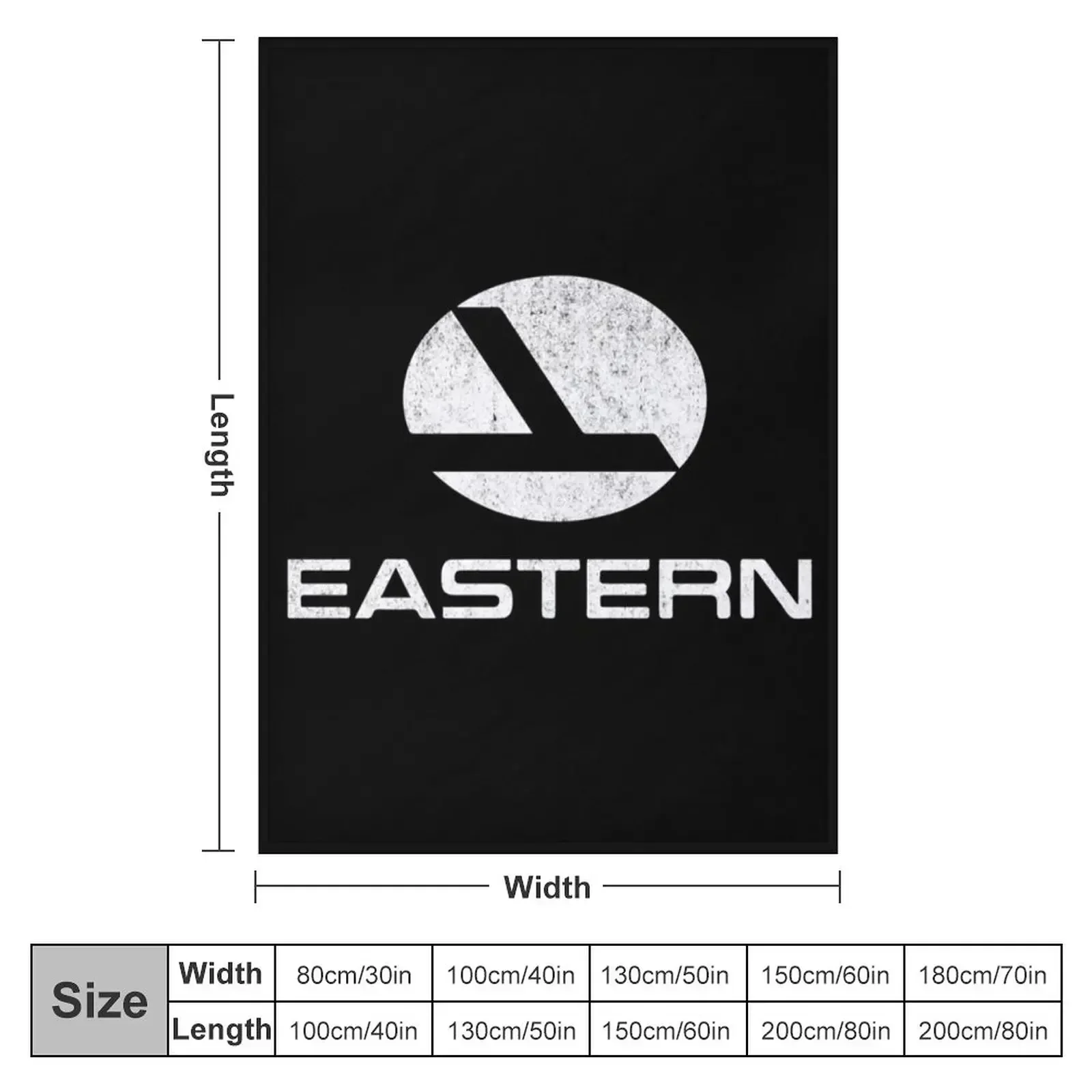 Eastern Airlines vintage logo Classic . Throw Blanket couch cozy soft plush fuzzy picnic outdoor blanket