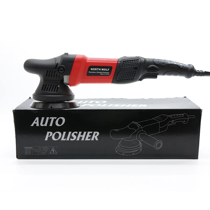 DETAILING 900W Auto Dual Action Polijstmachine 15mm / 21mm Orbitale Polijstmachine 5/6 Inch Pads Kit voor Auto Polijsten Buffing