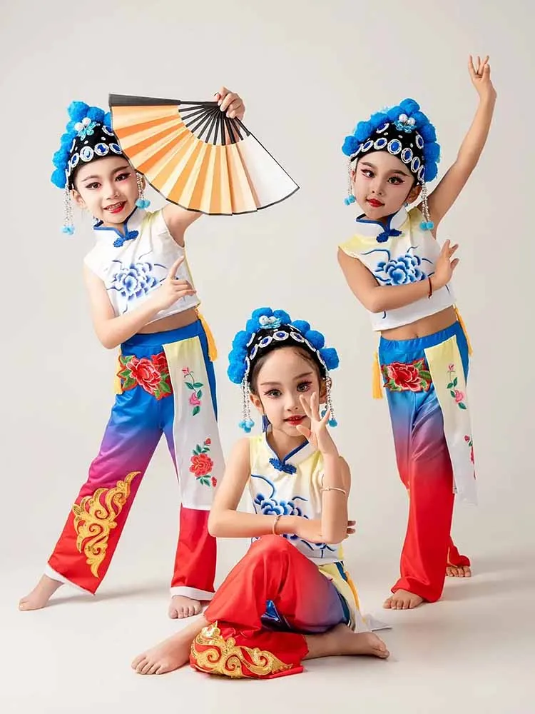 Disfraz Ópera Infantil Flor Tinta Rosa Danza