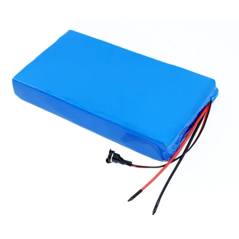 24V 25Ah 18650 Lithium battery pack 7S8P 720W High power BMS For E-boat Lawn mower Wheelchair Scooter LED light+29.4V 5A Charger