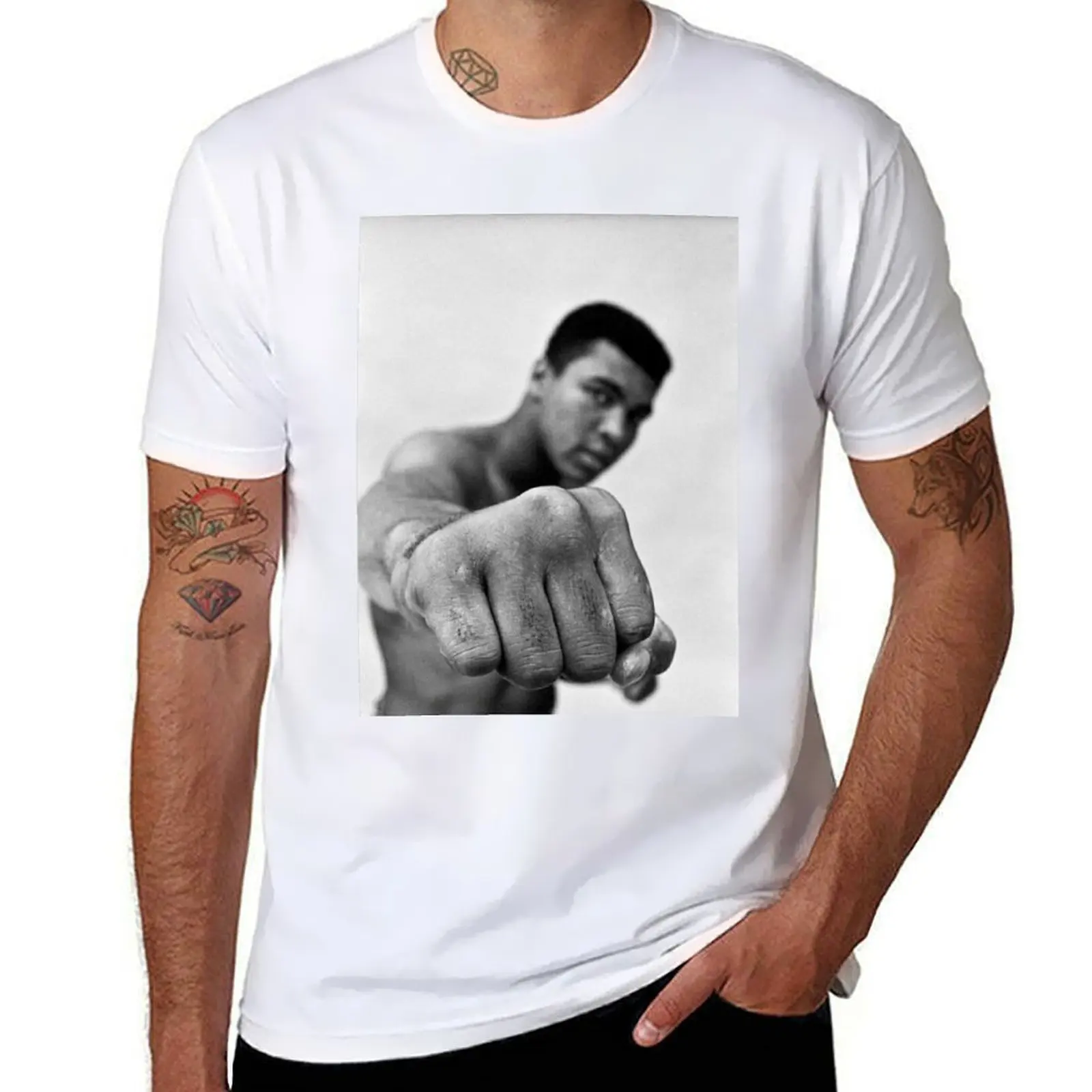 

ali boxing T-Shirt t shirts for man graphic tees t shirt man designer T-Shirt