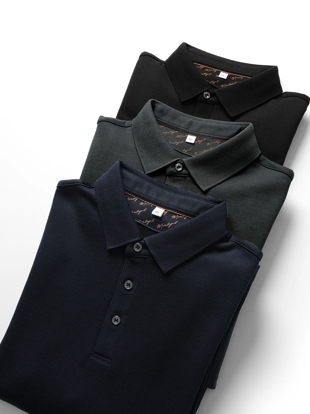 

Men's Long Sve irt Modal Wool Blend Fce Lined Warm Autumn Winter Faion Stand Fit Knitted T-irt for Youth