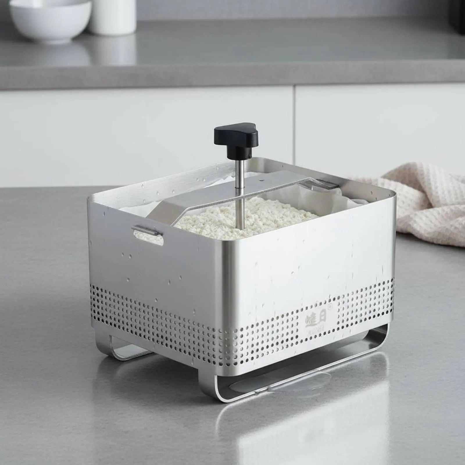 Tofu Press Press Easy to Clean Stainless Steel Tofu Press Adjustable Paneer Press Long-Lasting Kitchen Gadget Efficient Draining