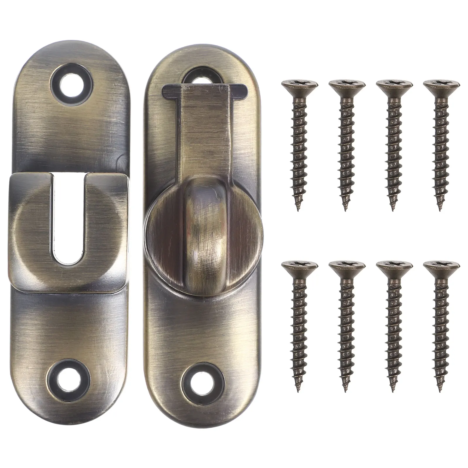

Zinc Alloy Door Latch Lock Security Bolt for Bedroom Bathroom Cabinet Furniture Wardrobe Sliding Door Hardware Effortless