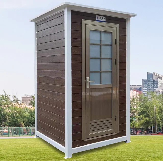 High Quality YONGHONG Eco-Friendly Industrial Design Style Sandwich Panel Portable Toilet for Outdoor Hotel Use 1 Year