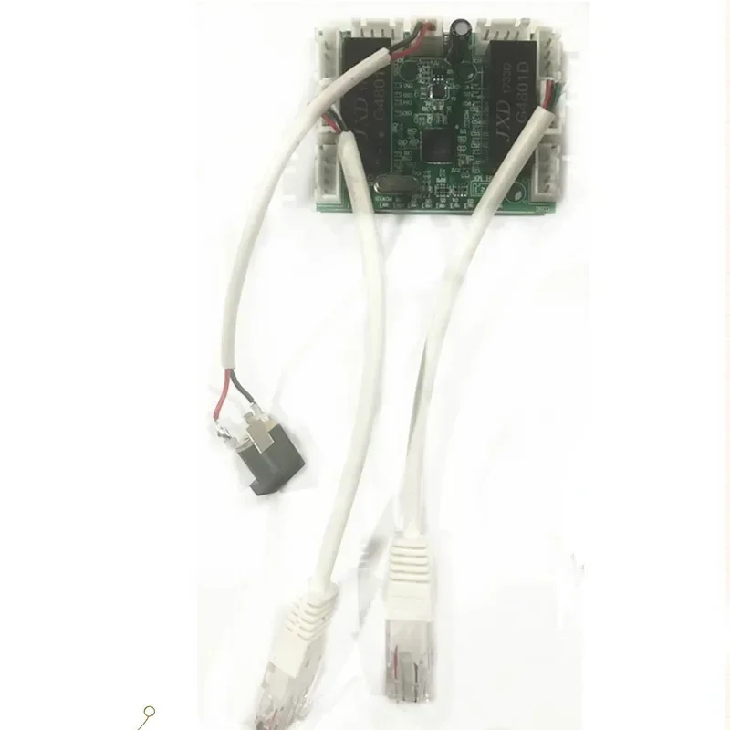 Papan sirkuit switch ethernet mini, papan sirkuit switch eternet 10/100mbps 3/4/5/8 port PCBA Motherboard OEM