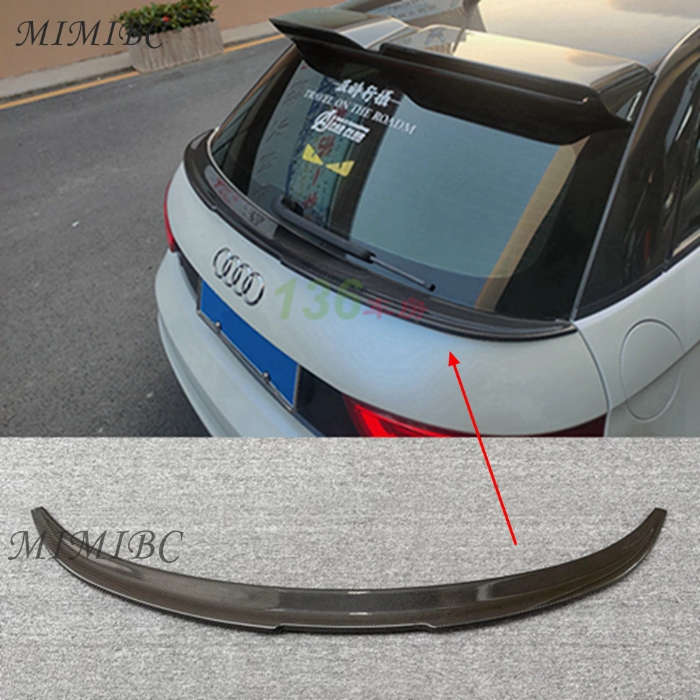 

FOR AUDI A1 4 Doors 2011-2017 Carbon Fiber / FRP Rear Spoiler Trunk Wing