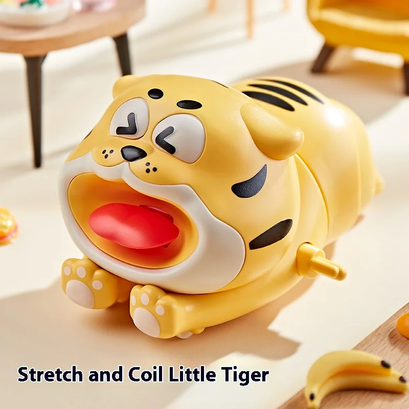 

Cute Running Little Tiger Kidsren's Wind-Up Toy Educational Early Education Crawling