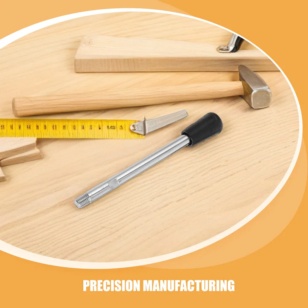 Drill Press Handles 2Pcs M10 Threaded Metal Crank Handwheel Knobs Long Arm for Industrial Machine Tools
