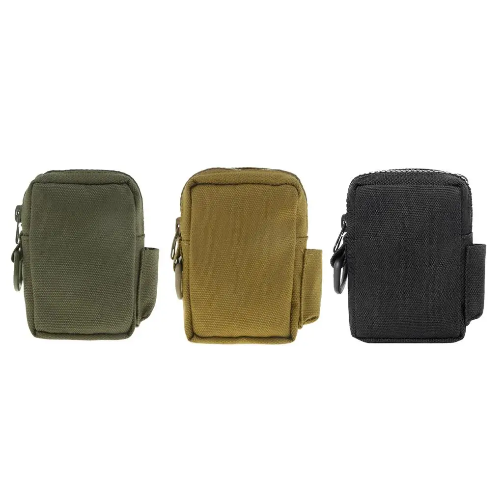 Molle Belt Pouch Utility Belt Pouch Accessory Bag MOLLE Waist Bag for Phone, Keychain, Small Tools