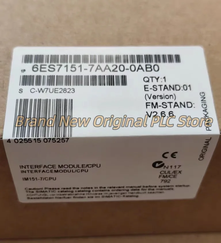 module 6ES7151-7AA20-0AB0 6ES7151-8AB01-0AB0  new original