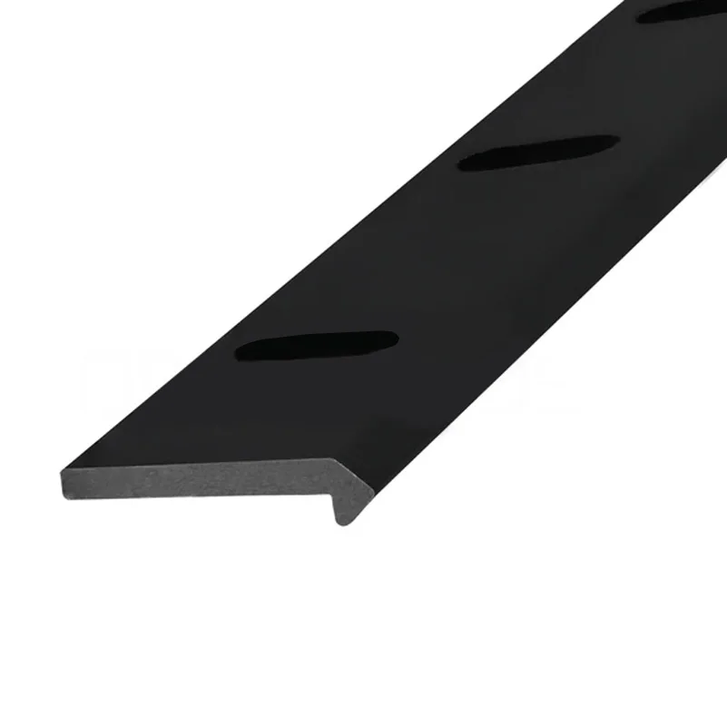 2Pcs Openbuilds OpenRail Linear Rail V-Slot Rail Aluminum Extrusion Open Rail Length 500mm Black Anodized