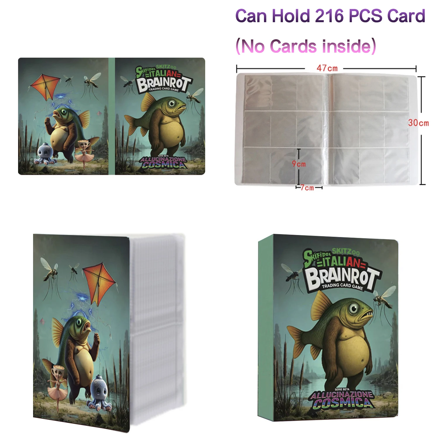 ألبوم بطاقات جديد يحتوي على 21 - مراجعة Trading Card Binder وسعره