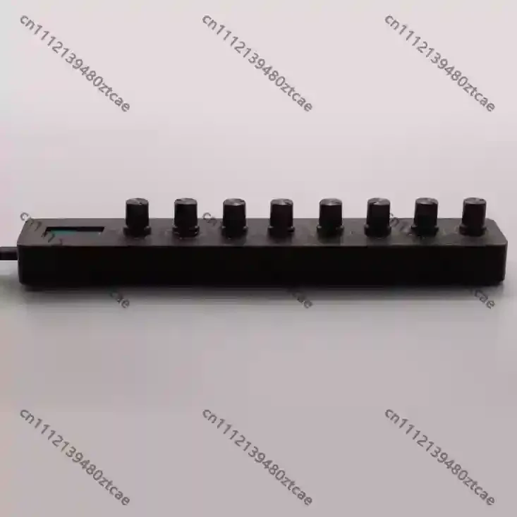 Infinite Knob MIDI Controller With LED Ring 16 Presets 128 Channel CC Control Audio DAW Mixing Surface