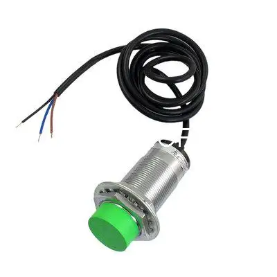 6-36VDC 300mA NPN NO 15mm Sensor Green Head Proximity Switch w Infrared Ray