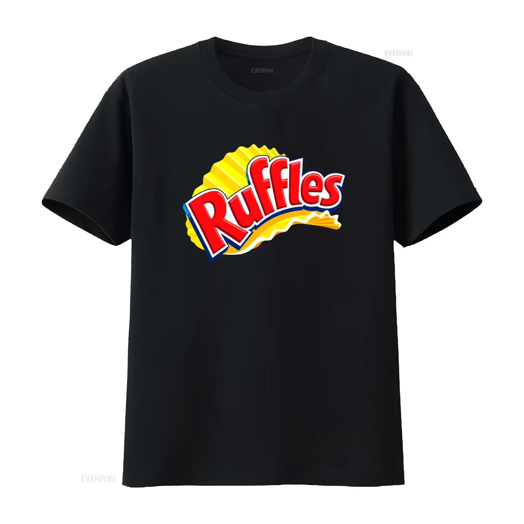 Ruffles Potato Chips Frito Lay T Shirt Retro Style Comfortable Cotton Perfect for Snacks Lovers vintage Washed Stylish