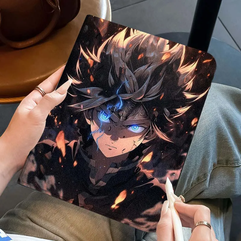 

Чехол для планшета Black Clover Anime Cool для Samsung Galaxy Tab A A7 A8 A9 A11 S6 S11 Lite Plus 10,1 10,4 10,5 дюймов