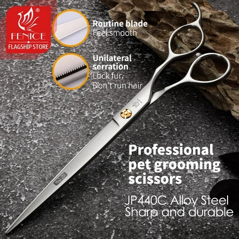 Ножницы для стрижки собак Fenice JP440C 7.0/7.5 дюйма