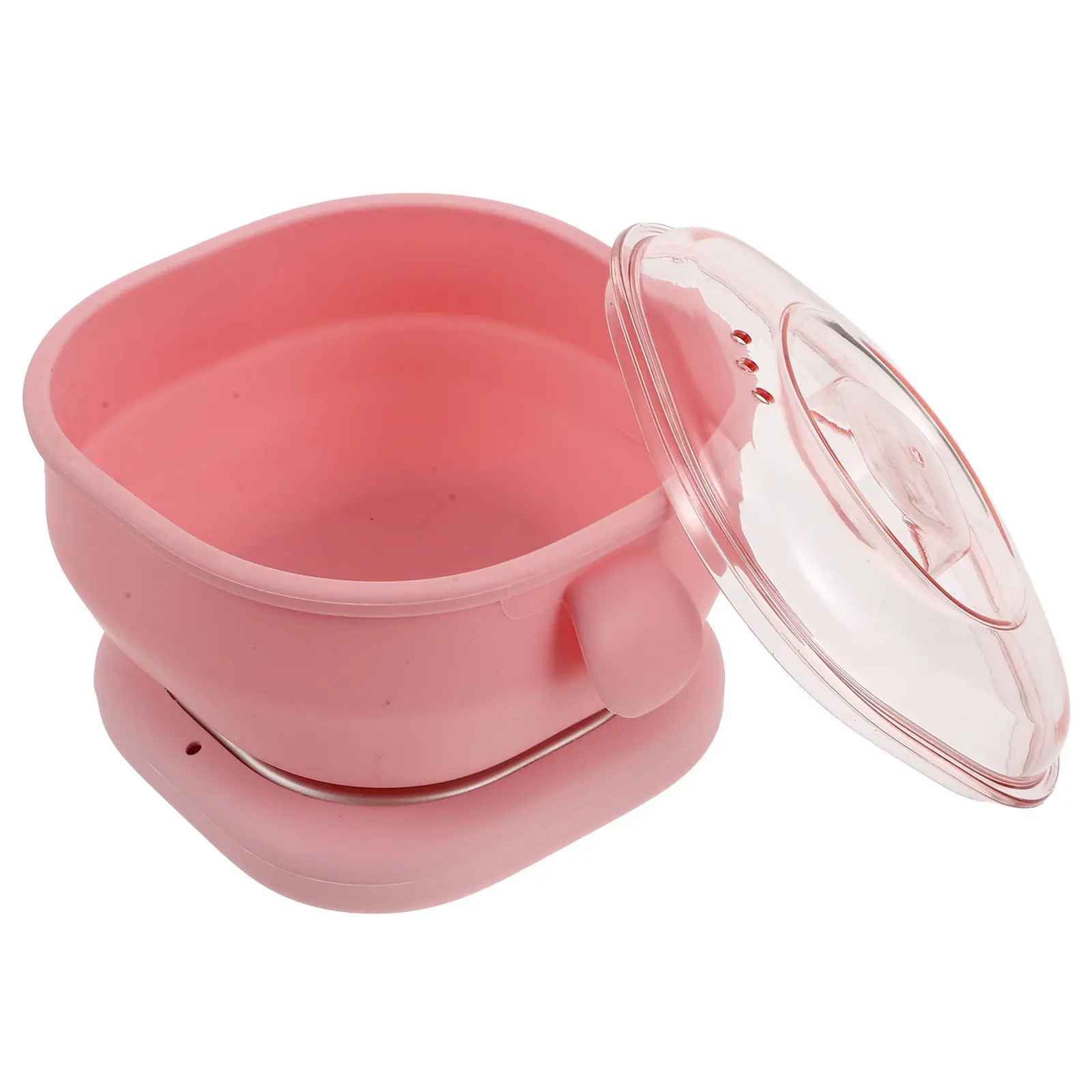 Foldable Portable Wax Warmer for Hair Removal Silicone Pot Quick Heating Wax Melter Home Travel Waxing Warmer Us Plug