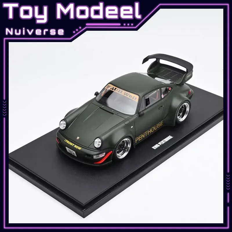 

GT Spirit 1/18 RWB PENTHOUSE Green Hue 2008 GT559 Resin Vehicle Model Home Display Models Static Collection Cars Boy Toy Gifts