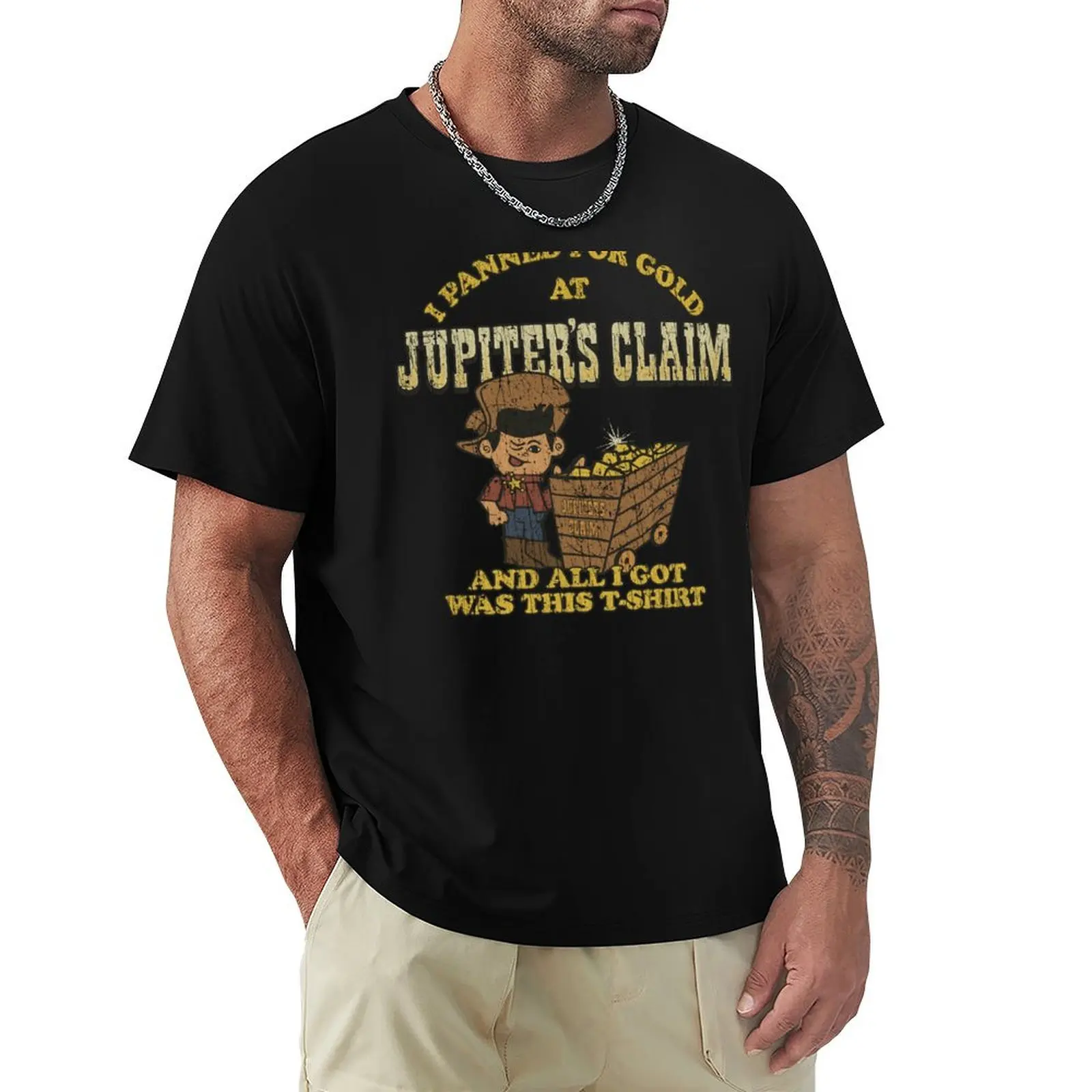 Jupiter's Claim Gold Panning 2015 T-Shirt Holiday All Match T-Shirt