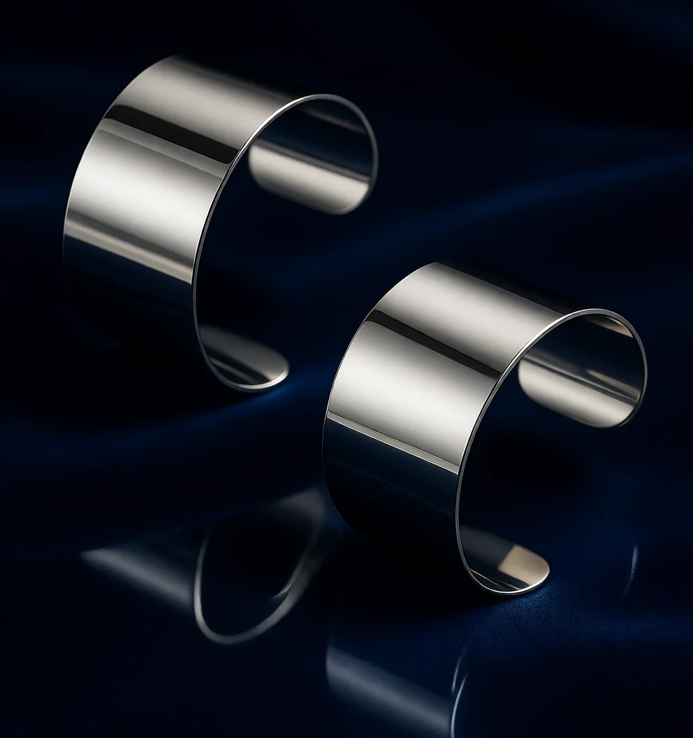 

Набор из 4 золотых браслетов-манжет, регулируемые широкие браслеты для женщин