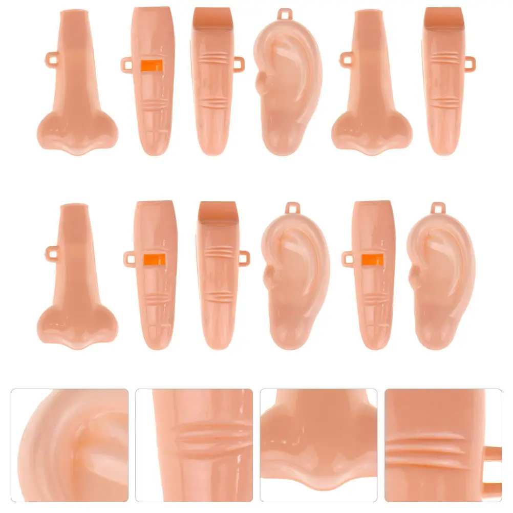 

24Pcs Funny Nose Shaped Whistles Favors for Kids Children Family Games Party Supplies Nose Shaped Whistles