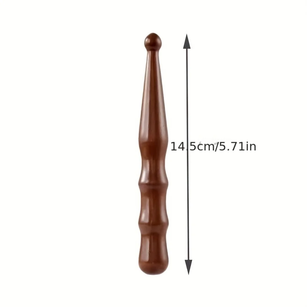 3 Wooden Acupressure Sticks for Body Points, Wooden Massage Sticks for Feet, Suitable for Relieving Fatigue view 3