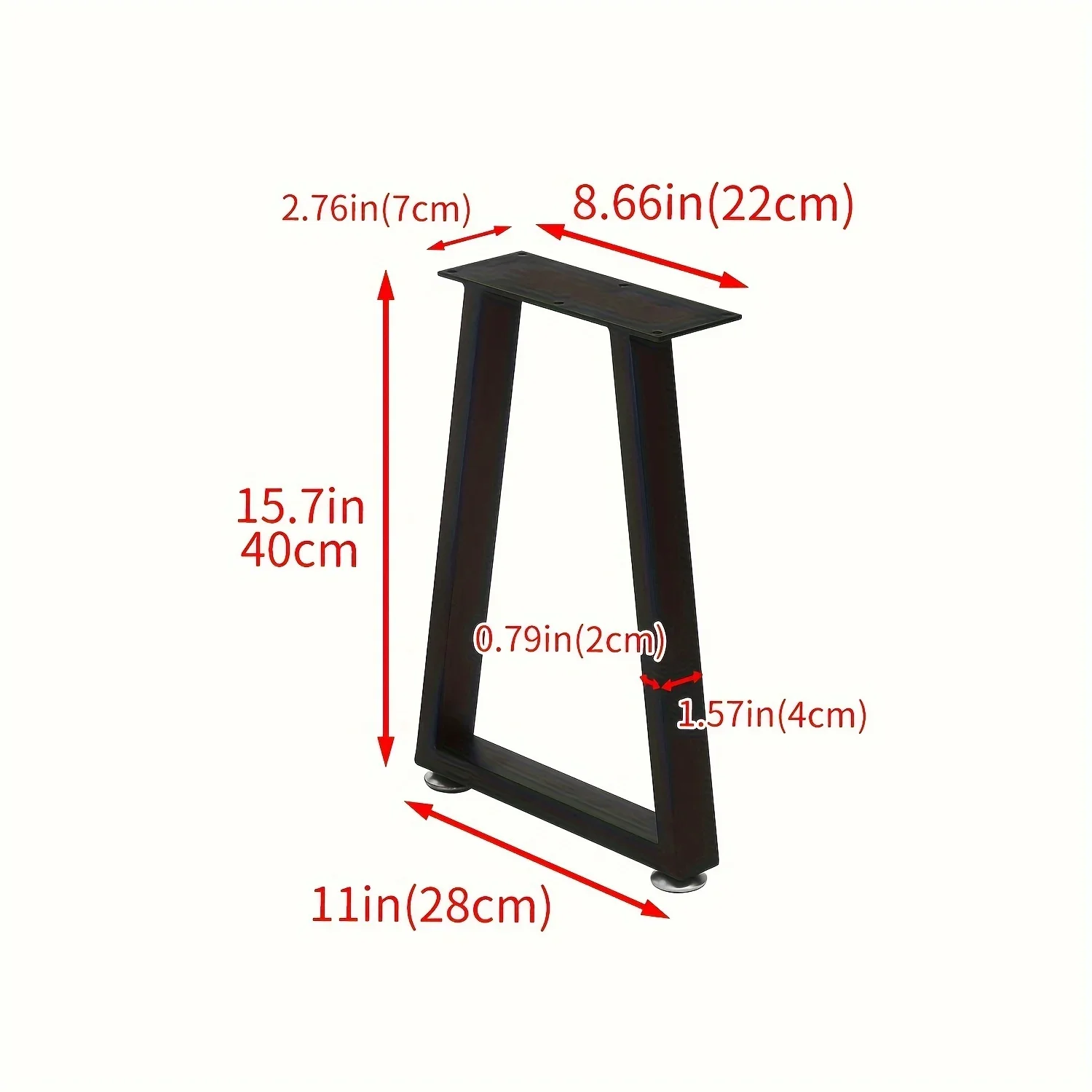 1pcs Metal Table Chair Legs Country Coffee Heavy Duty Table Metal Bench Furniture Chair Legs Di