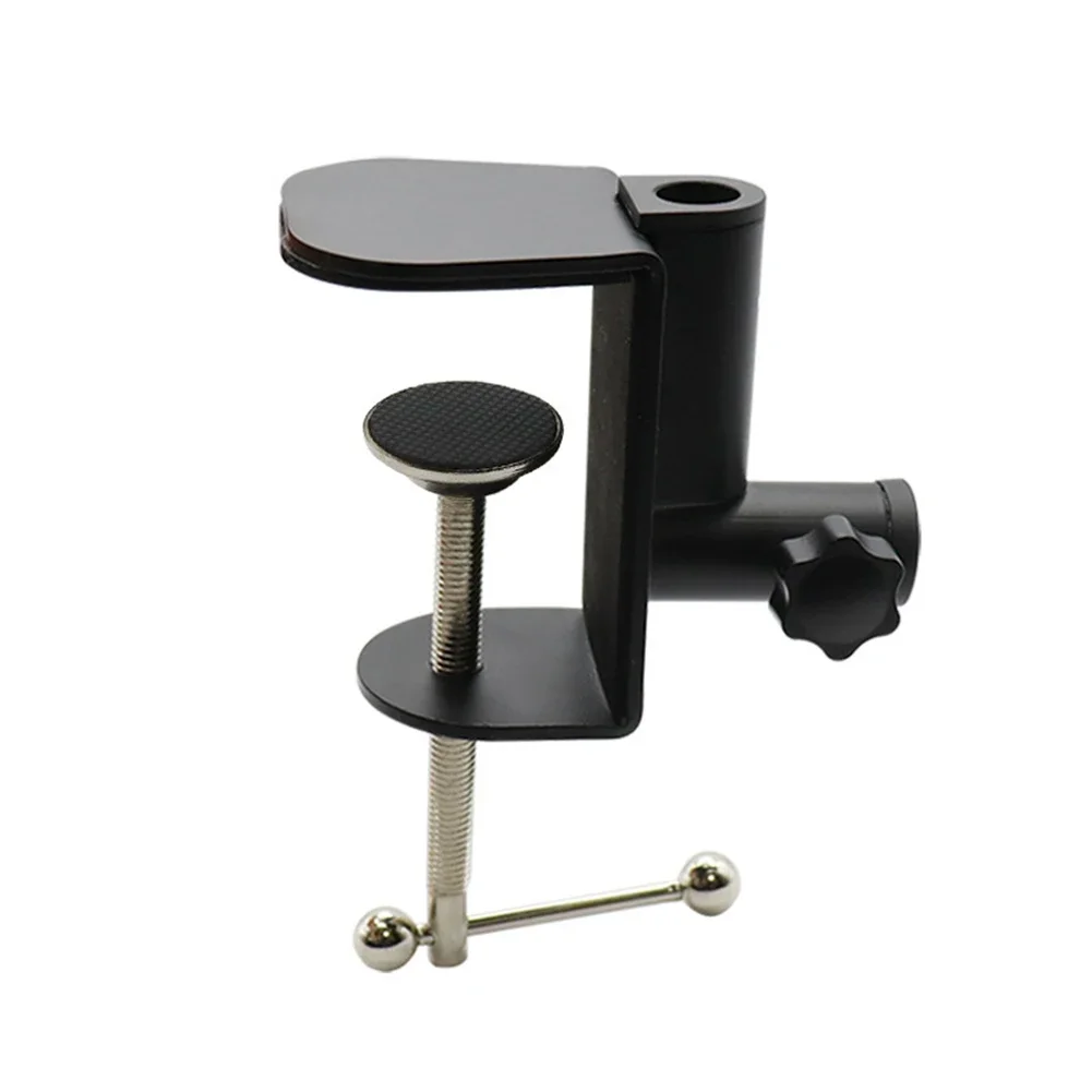 Fixed Mounting Clamp C-shape Bracket Home Lighting 70*100mm Stable Metal Device Holder Accessory Support Sturdy Grip