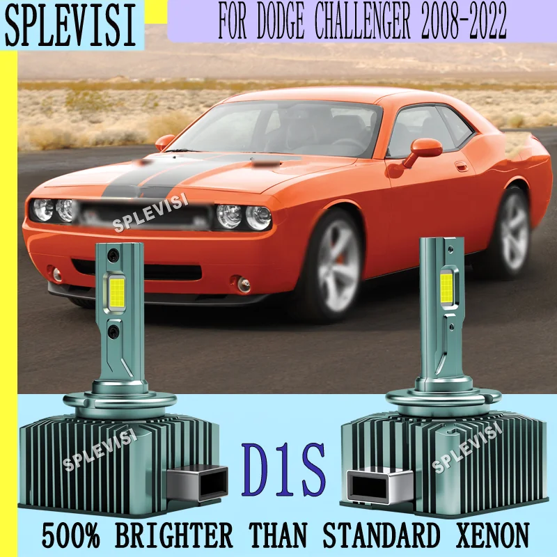

quiet 18,000 RPM cooling fan D1S LED Bulbs For DODGE CHALLENGER 2008 2009 2010 2011 2012 2013 2014 2015 2016 2017 2018-2022